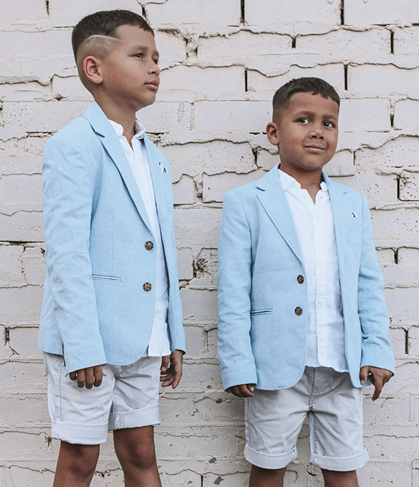 Kids blue blazer online