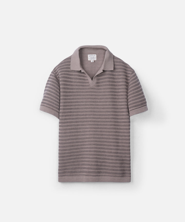 The Bolsa S/s Polo - Choc Combo