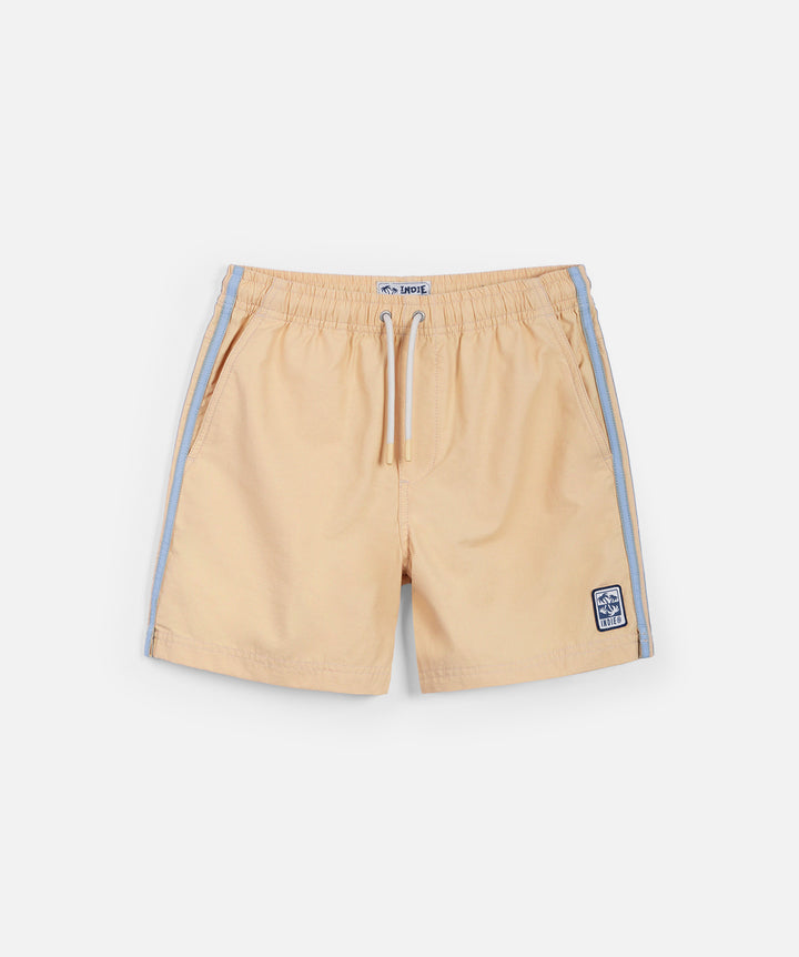 The All Day Stripe Swim Trunk - Sunflower