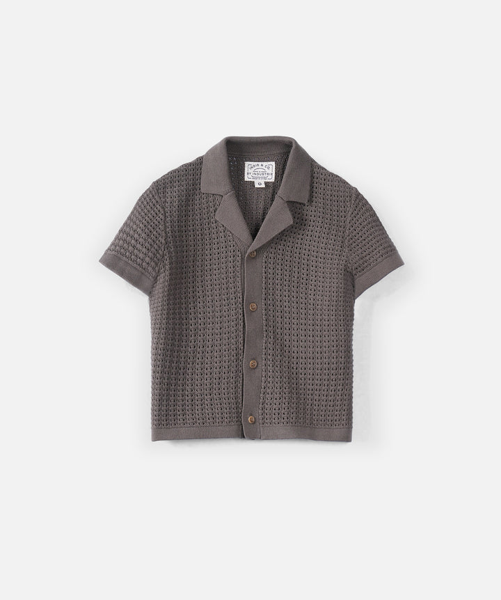The Montage S/s Shirt - Bark