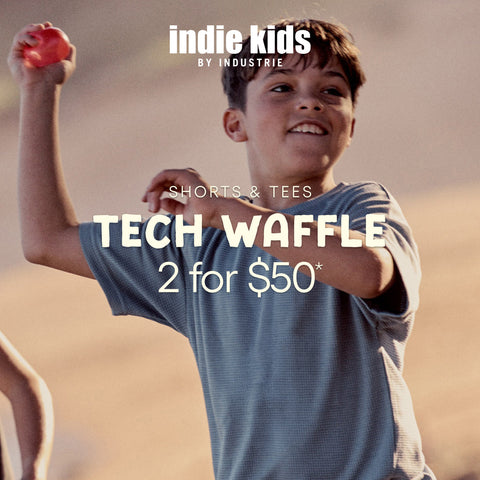 2 for $50 Tech Waffle Tees and Shorts