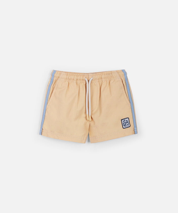 The All Day Stripe Swim Trunk - Sunflower