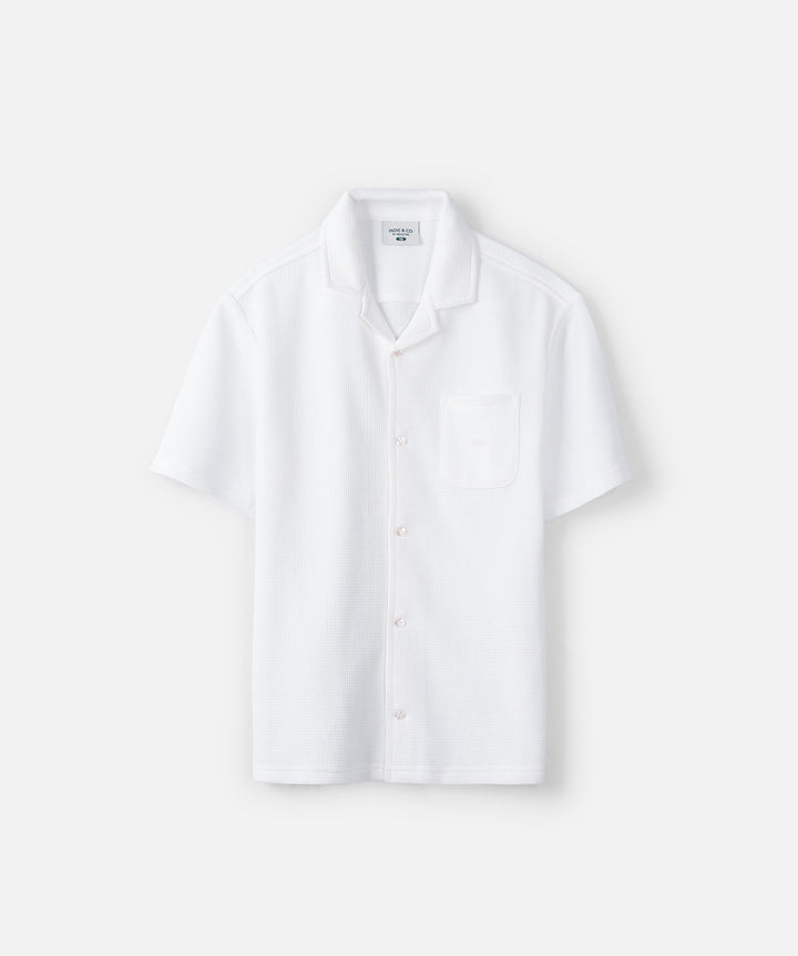 The New Flynn S/s Shirt - Chalk
