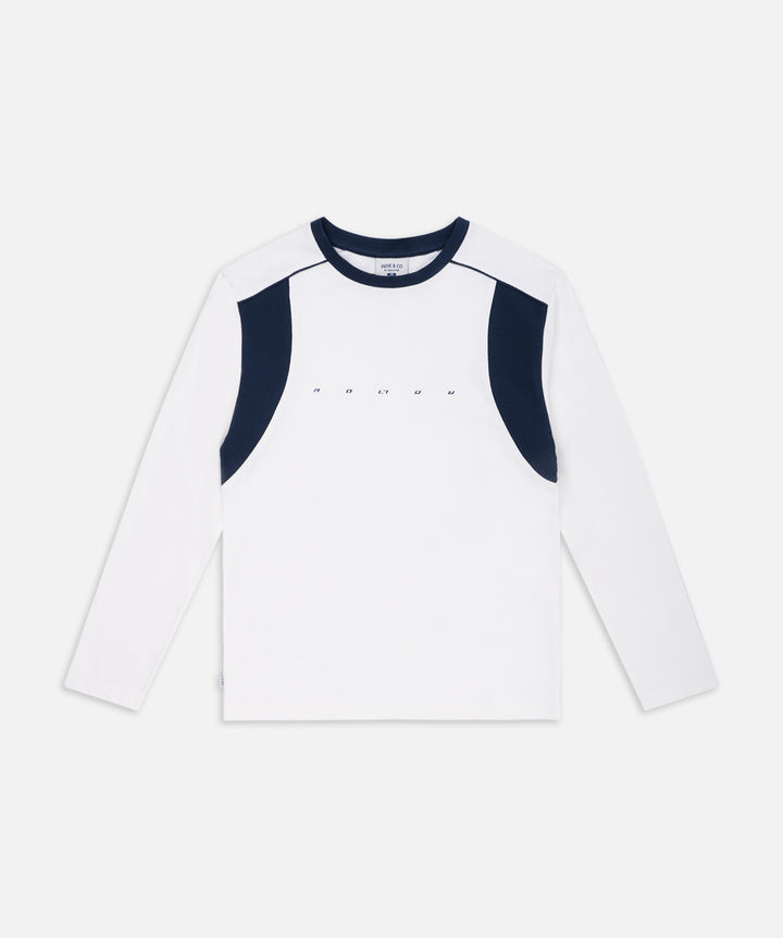 Indie-Kids-The-Rolrol-Eastgate-L/s-Tee-Cream/Blue