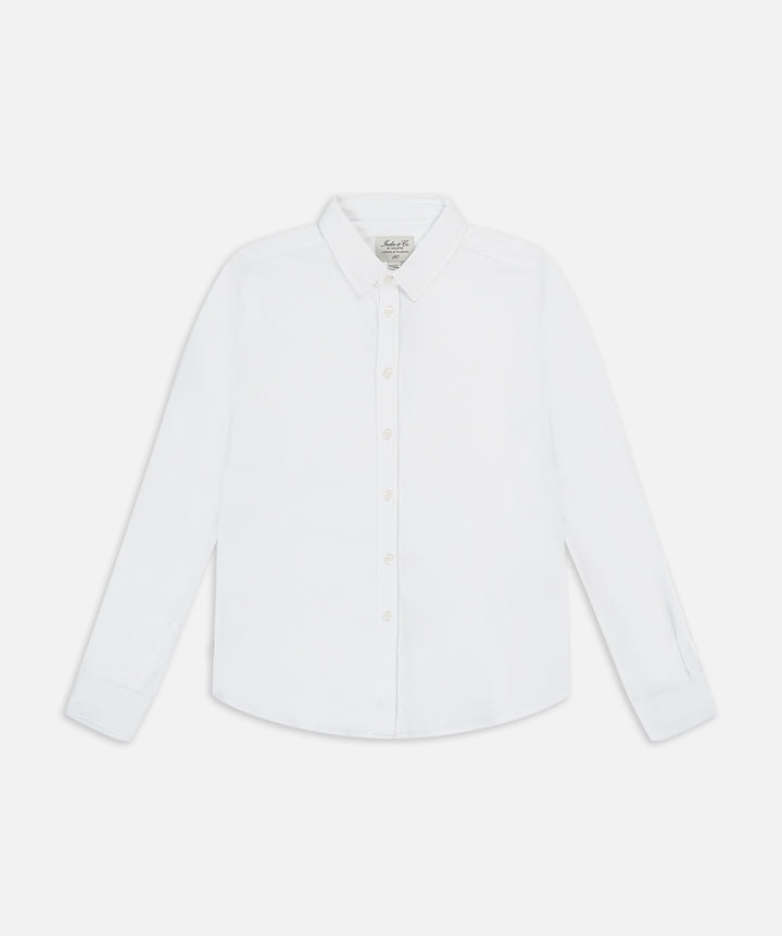 Indie-kids-The-Valley-L/s-Smart-Shirt-White