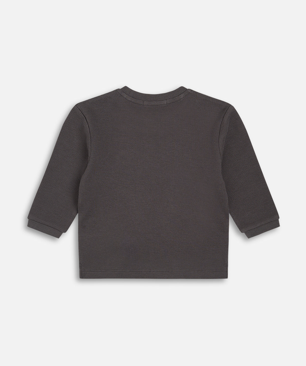 The Indie Eastport Waffle L/s - Onyx