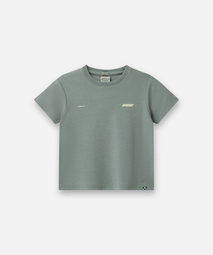 The Beaumont Tee - Mineral Green