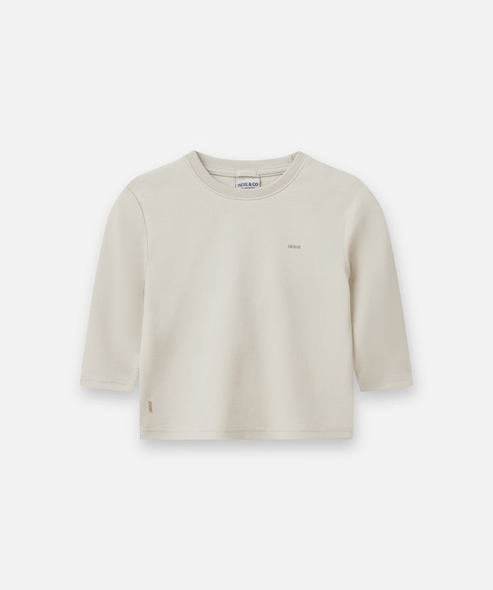 The Indie Newport Ls Tee - Grain