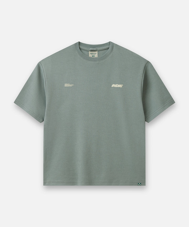 The Beaumont Tee - Mineral Green