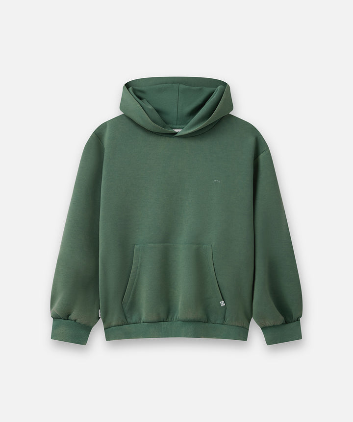 The Washed Tech Hoodie - Wash Green