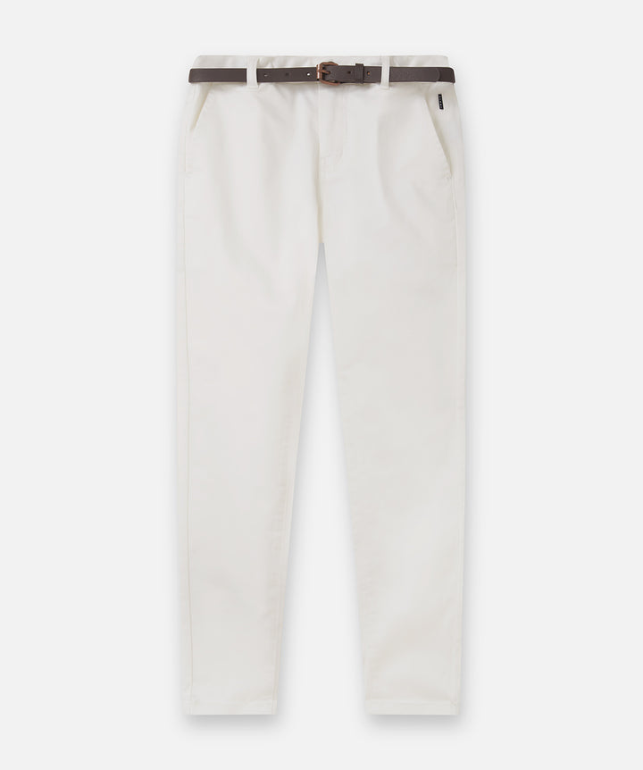 Cuba Stretch Chino - Antique White