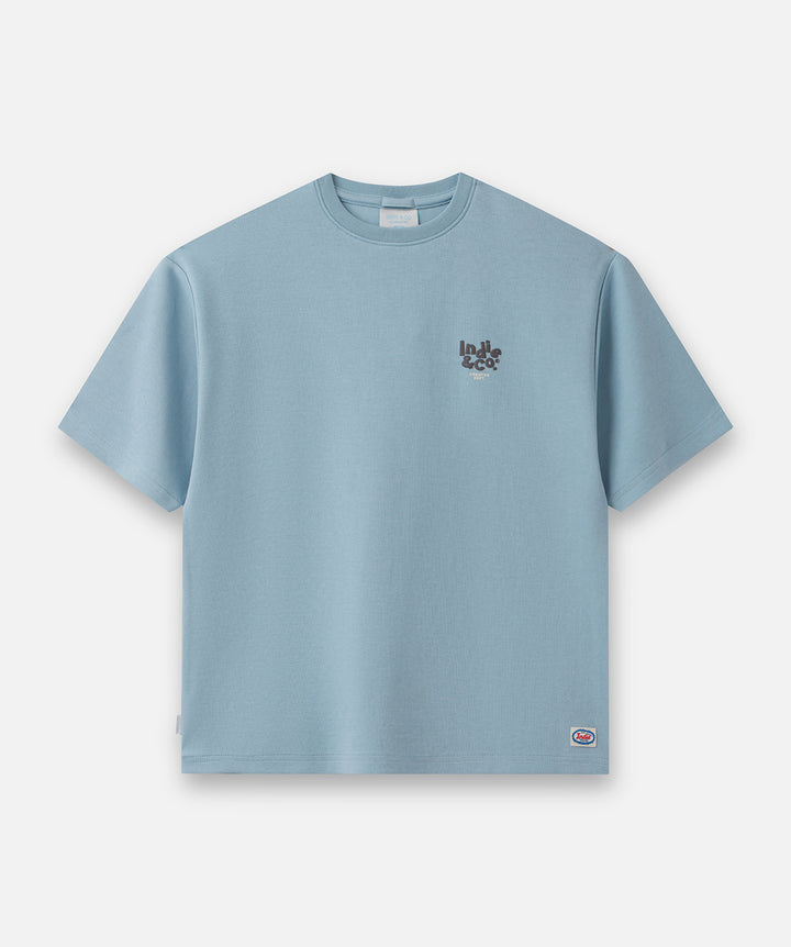 The Rhodes Tee - French Blue