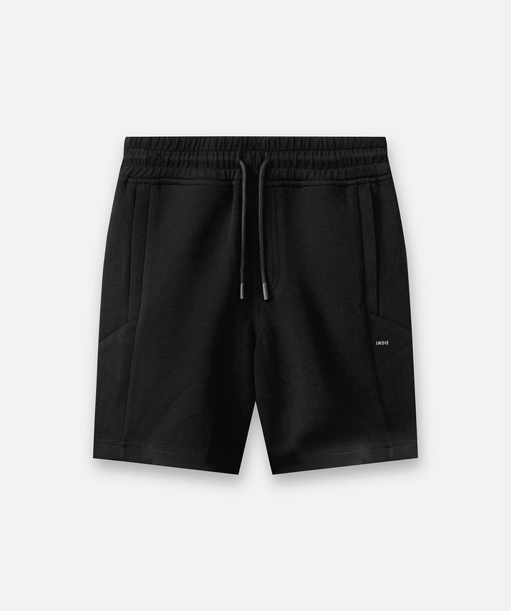 The Panel Track Short - Black