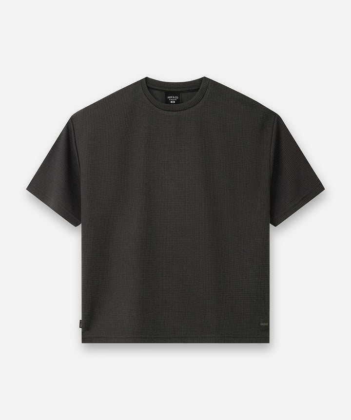 The Tech Flynn Waffle Tee - Umber