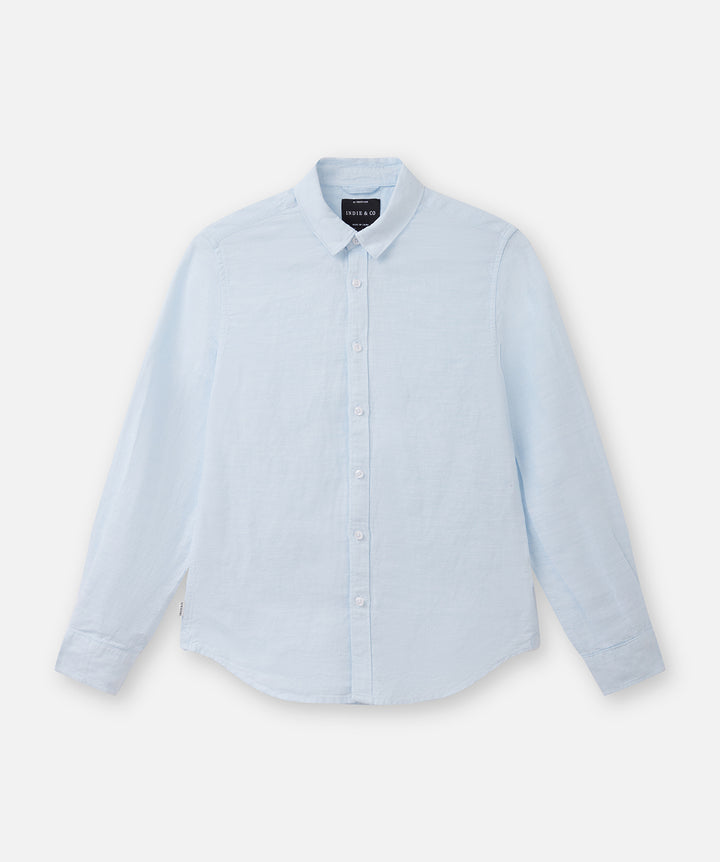 Tennyson Indie Shirt - Sky Blue