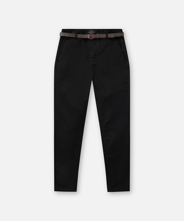 Cuba Stretch Chino - Black