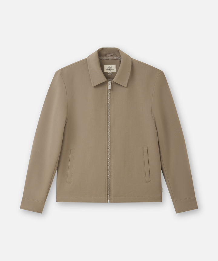 The Indie Lusso Bomber Jacket - Sandrift
