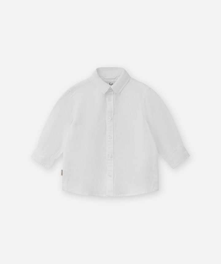 The Lawson Textured L/s Shirt - White