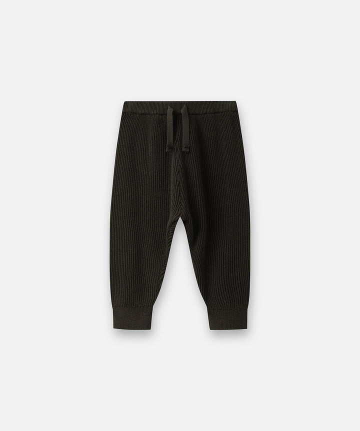 The Summit Knit Trackie - Espresso
