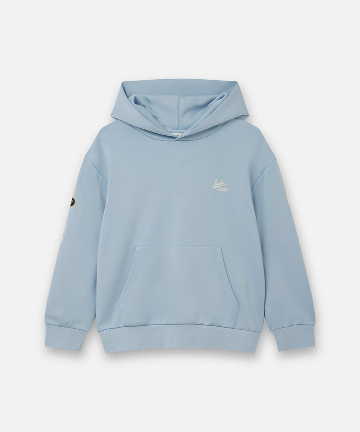 The Race Tech Hoodie - Water Blue