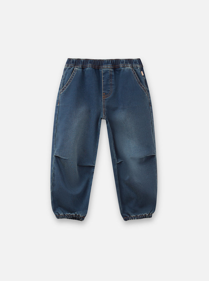 The Benson Pull On Pant - Blue Denim