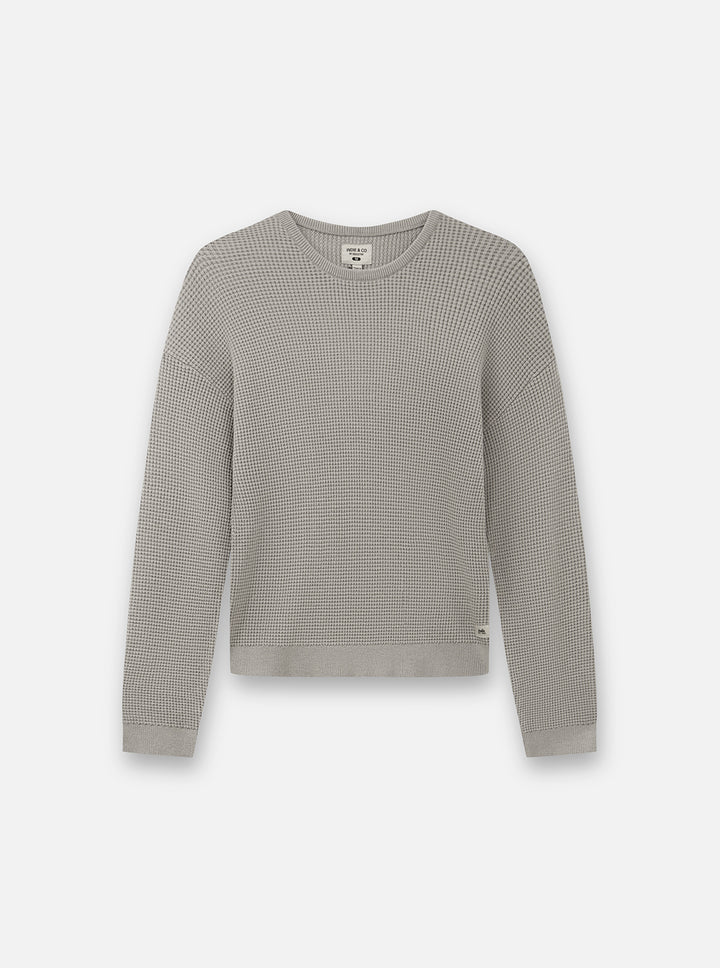 The Indie Philly Waffle Knit - Rhino