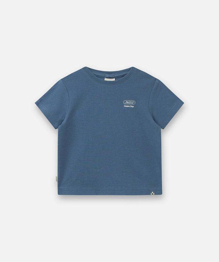 The Avenue Tee - Washed Blue