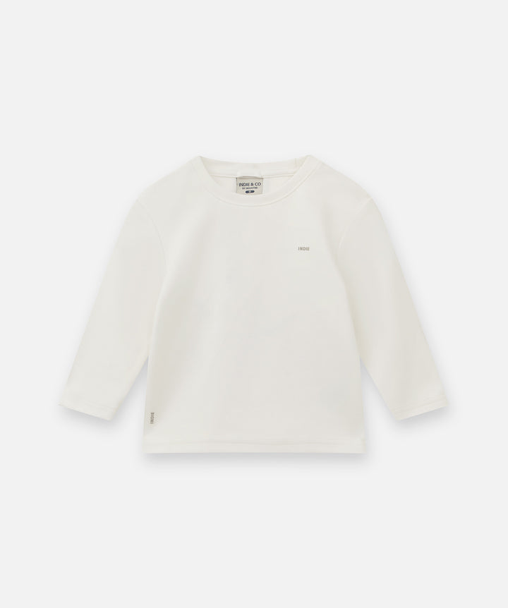 The Indie Newport Ls Tee - Chalk