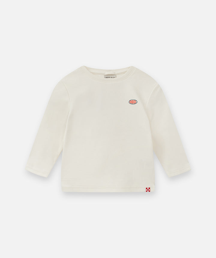 The Livingston L/s Tee - Cream