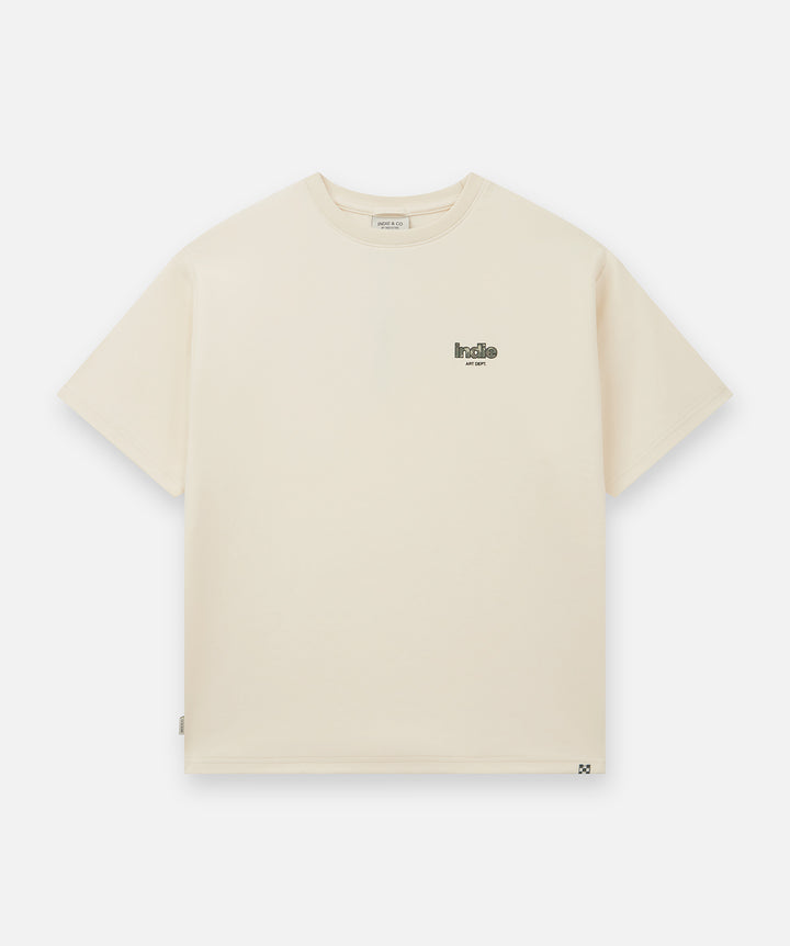 The Baller Tee - Stone/Camo