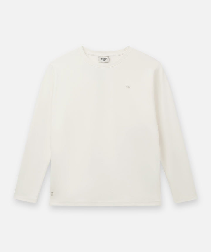 The Indie Newport Ls Tee - Chalk