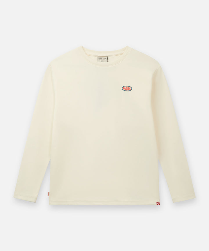 The Livingston L/s Tee - Cream