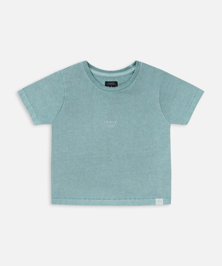 The New Marcoola Tee - Light Teal