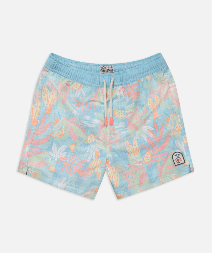 The Poolside Trunk - Blue Pink