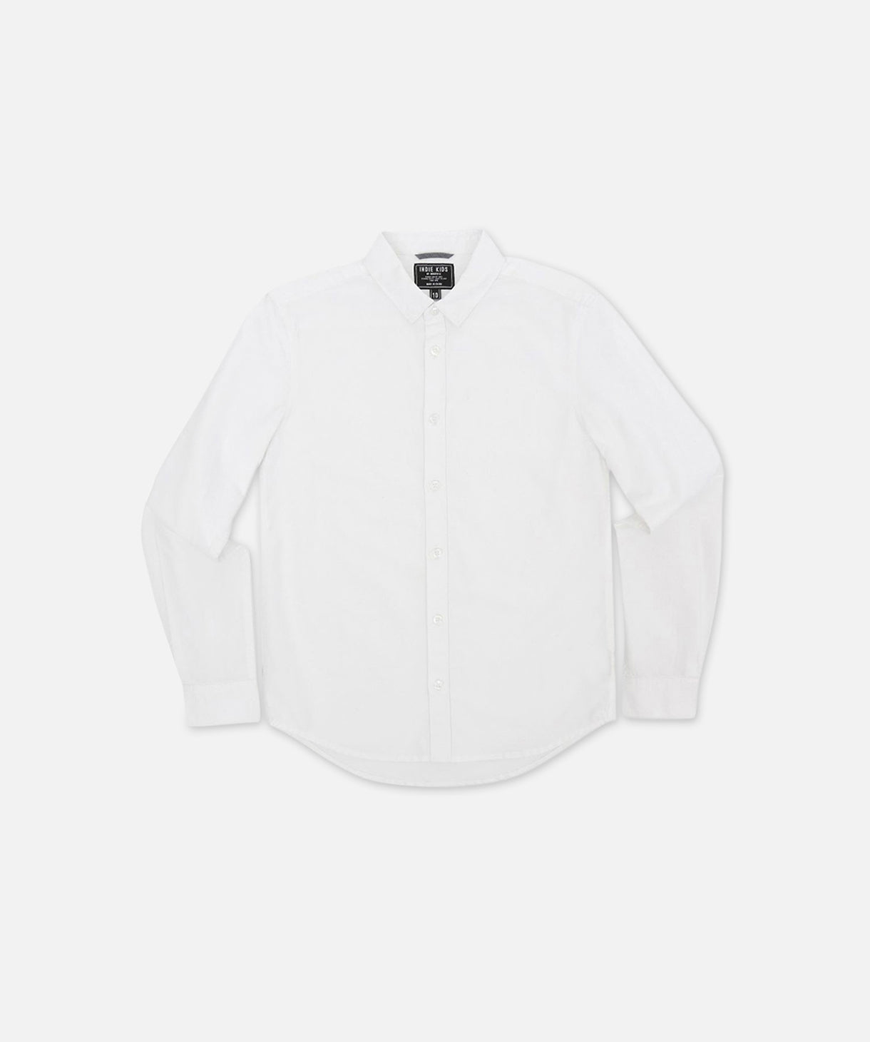 Shop The Rickard Ls Shirt - White | Industrie Kids