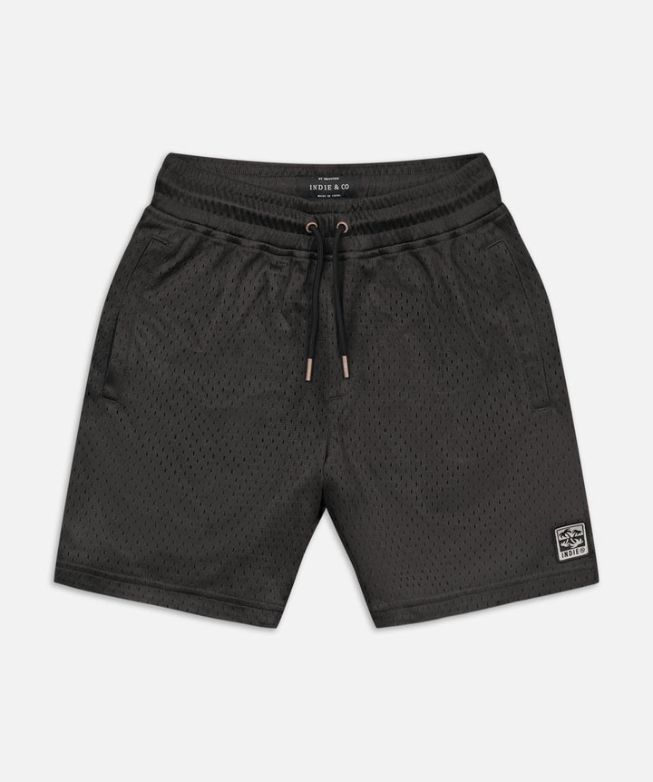 The Keller Short - Washed Black