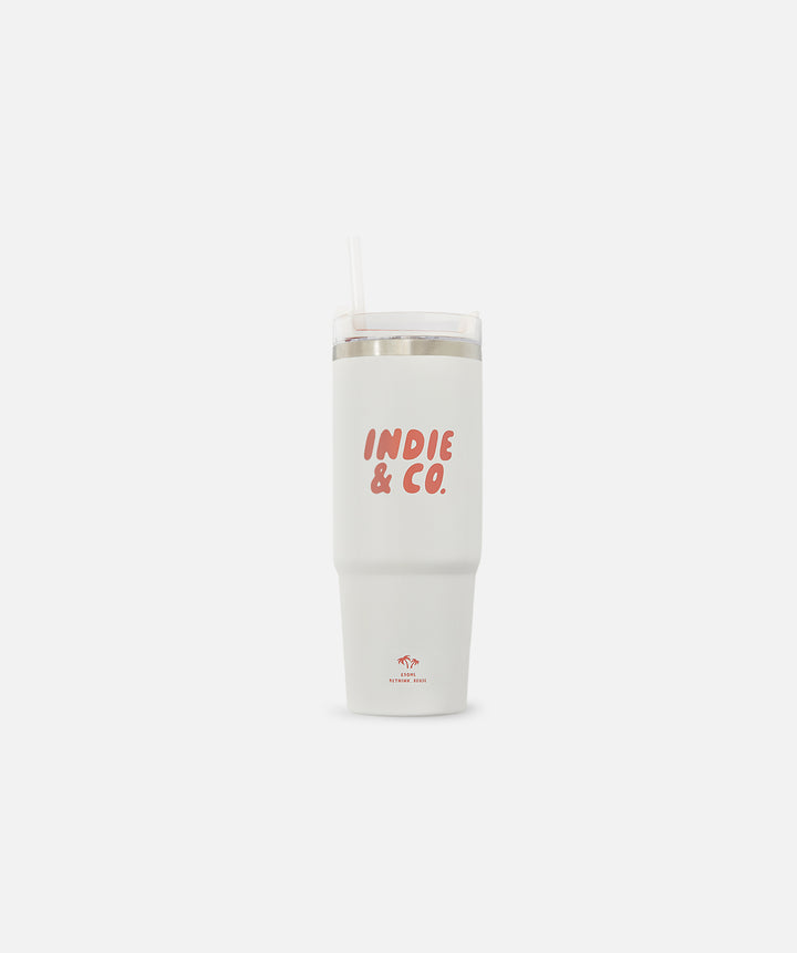 The Vacation Water Bottle - Off White