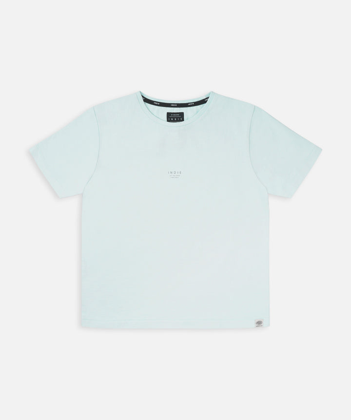 The New Marcoola Tee - Lt Cyan